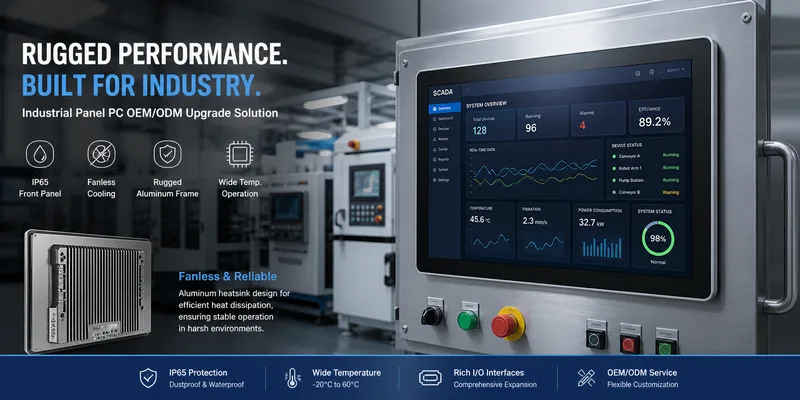 Industrial Panel PC OEM/ODM Manufacturer Help Upgrade Equipment