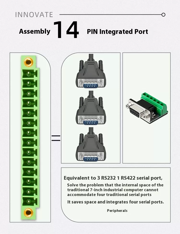 14 in rs232 aio pc custom