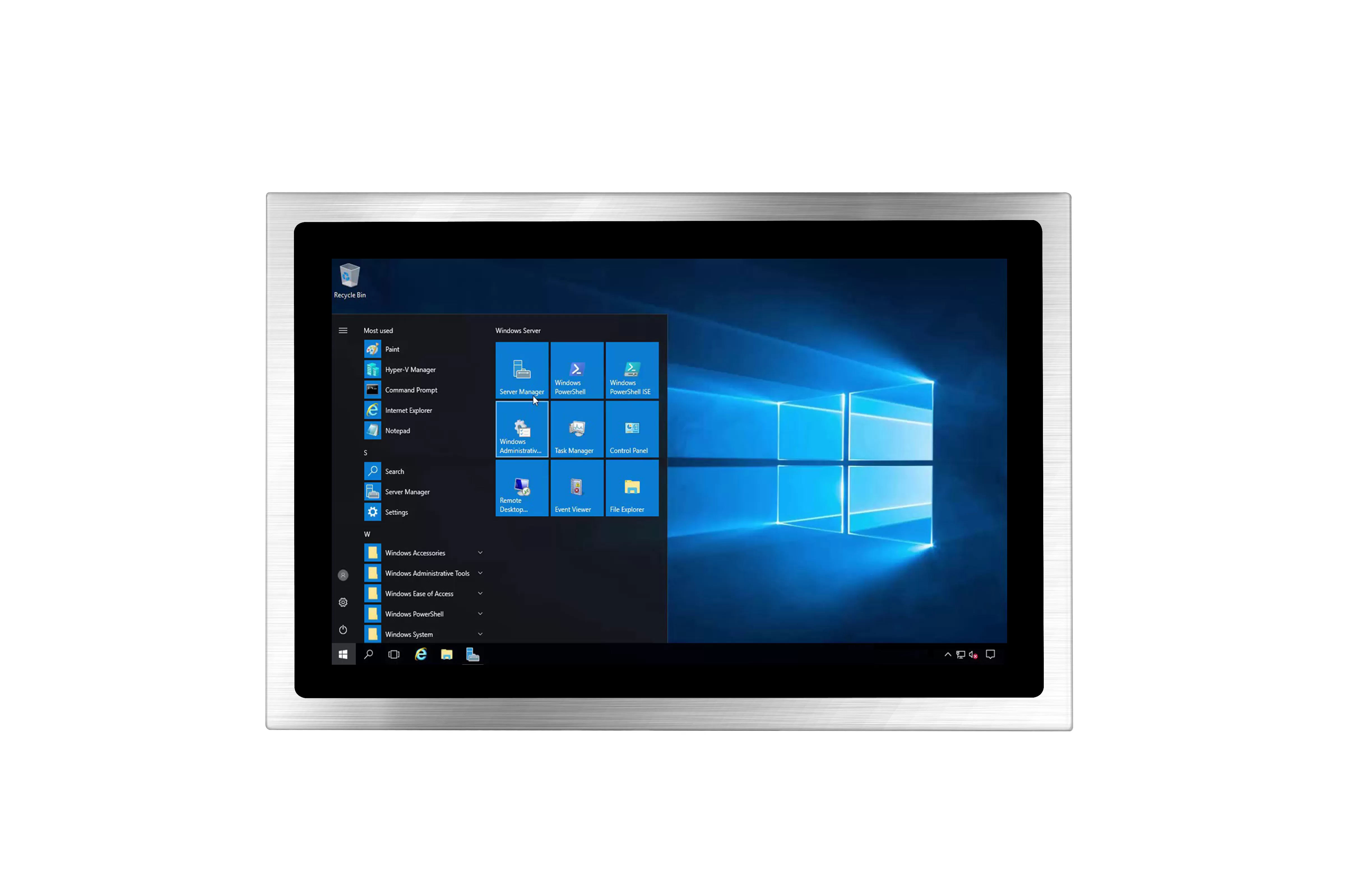 21.5 Inch Stainless Steel Industrial Control Computer