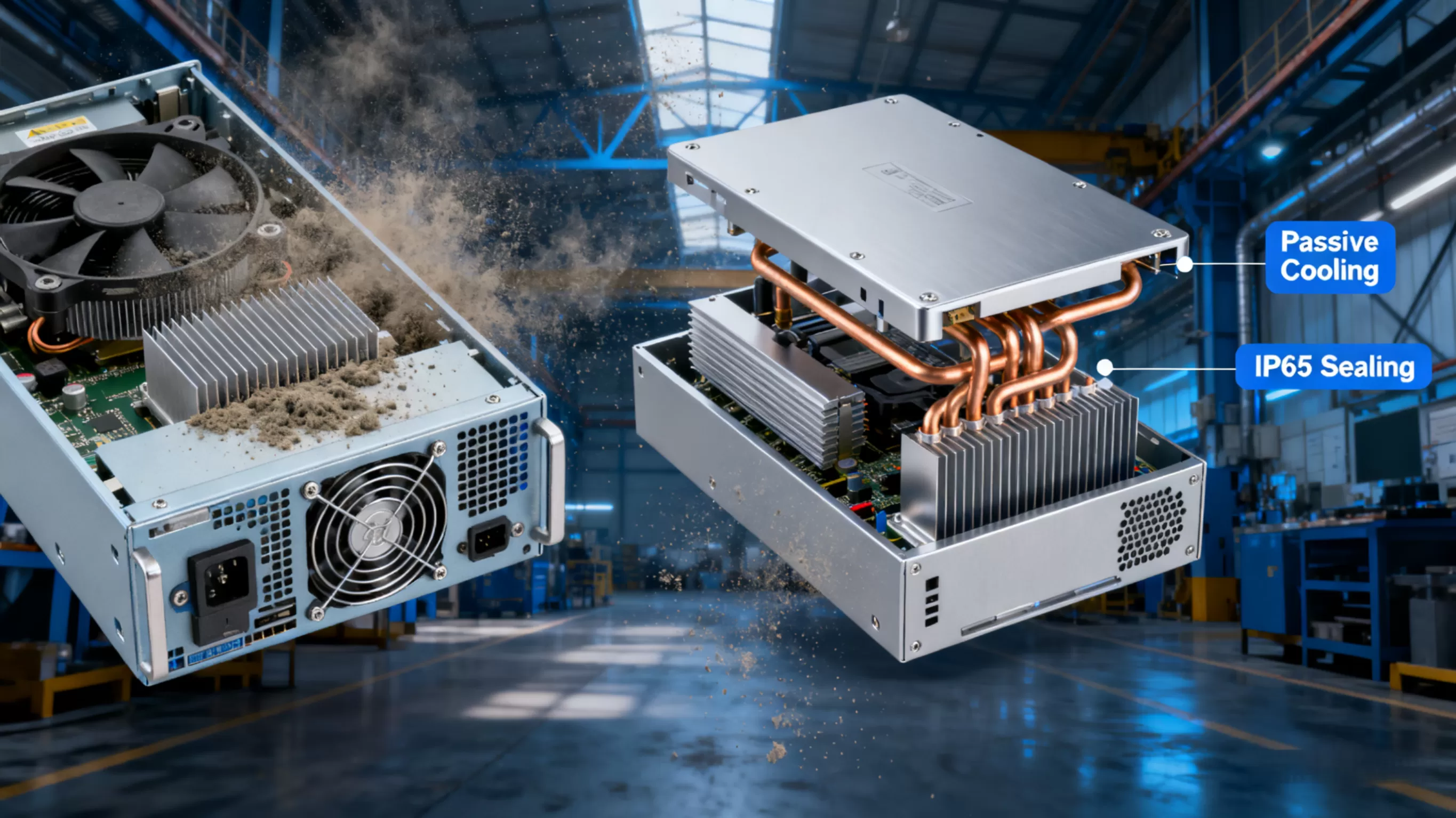 Why Fanless Industrial PCs Adapt to High-Dust Environments