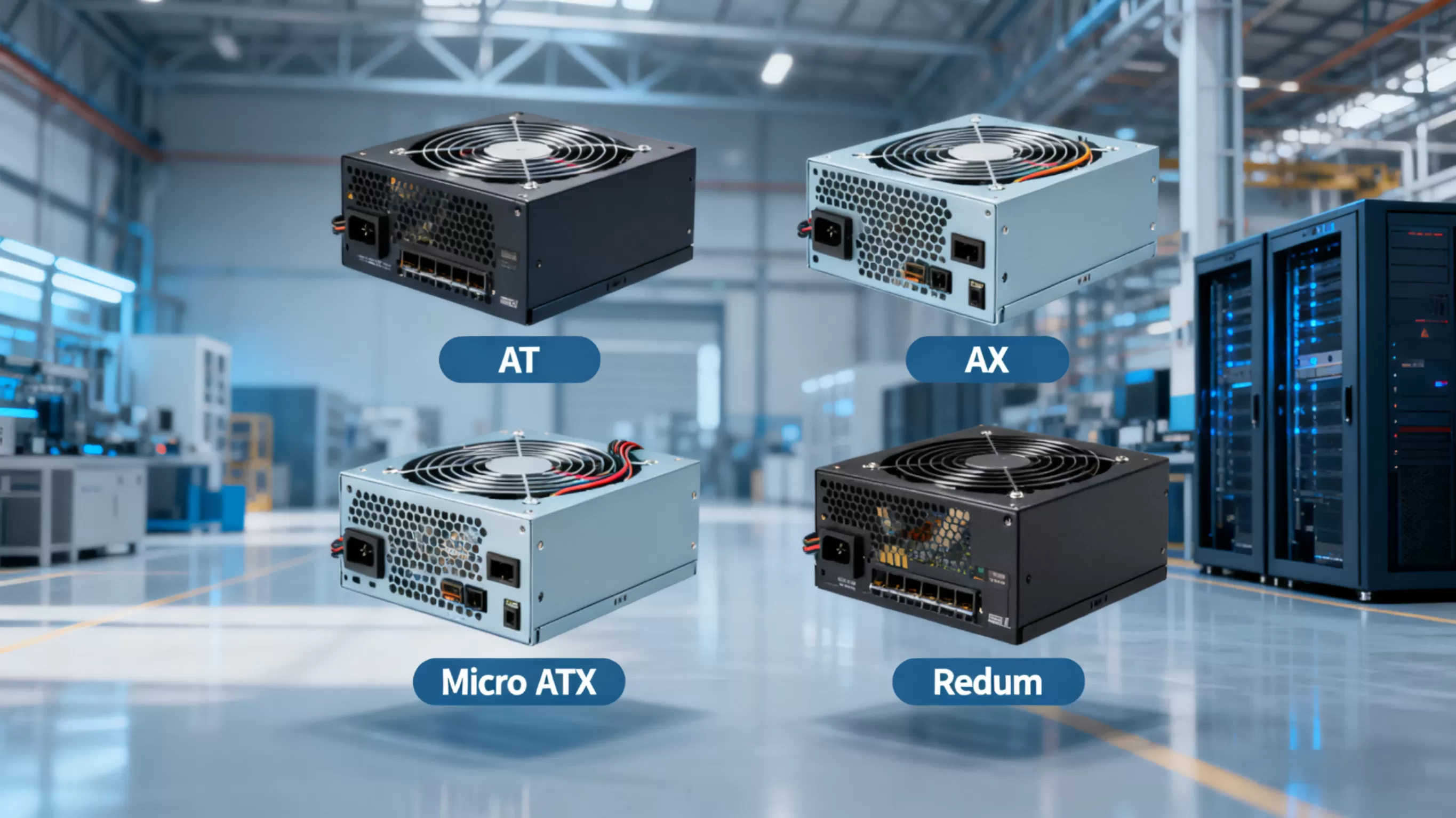 Basic Types & Characteristics of Industrial Power Supplies
