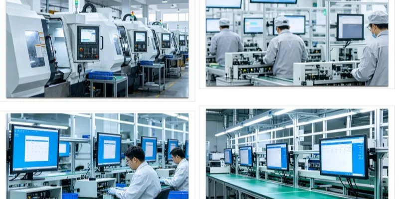 Industrial Panel PC for Smart Visual Factory